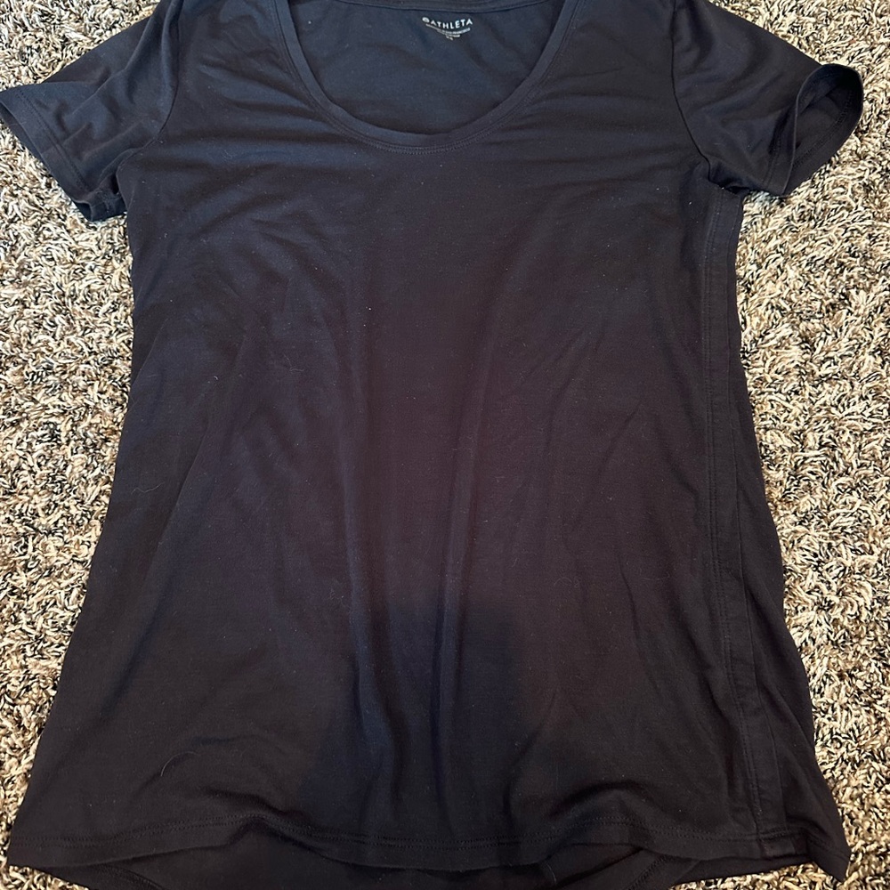 athleta Women's Black T-Shirt